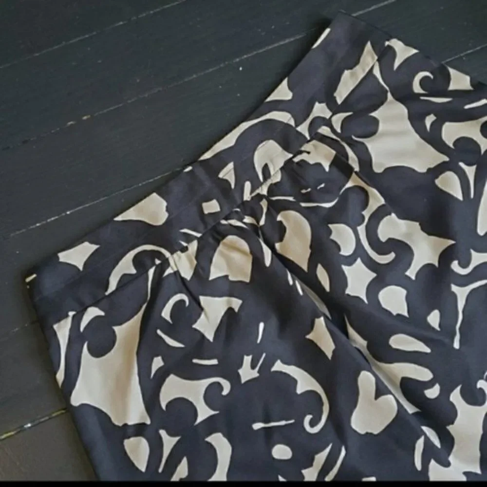 J.crew Abstract Skirt